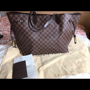 Authentic Louis Vuitton “Neverfull GM Damier”
